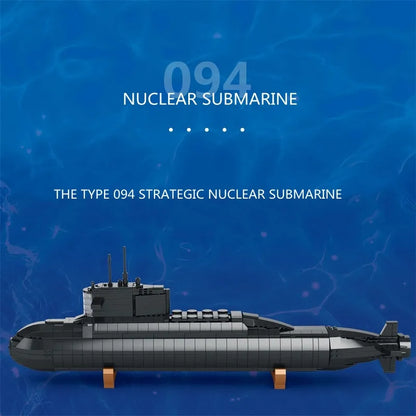 Reobrix MOC Building Block Set: Strategic Nuclear Submarine Warship, Model RE800