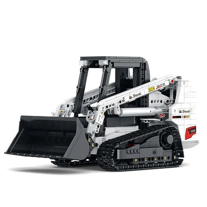 Reobrix MOC Building Block Set: RC Motorized Bobcat Loader, Model RE22004