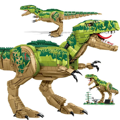 Sembo MOC Building Block Set: Jurassic Dinosaur World MOC Tyrannosaurus Rex, Model 205026