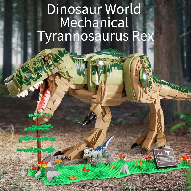 Sembo MOC Building Block Set: Jurassic Dinosaur World MOC Tyrannosaurus Rex, Model 205026