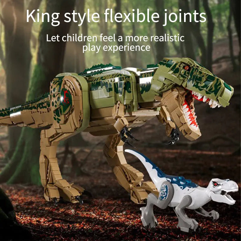 Sembo MOC Building Block Set: Jurassic Dinosaur World MOC Tyrannosaurus Rex, Model 205026