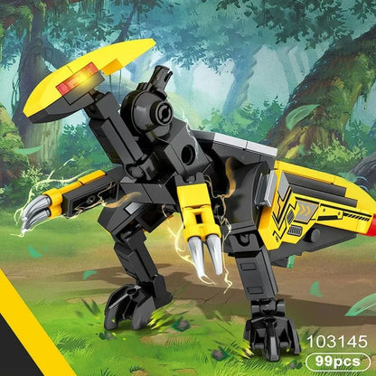 Sembo Building Block Set: Mech Dinosaur Transformation Robot, Model 103145