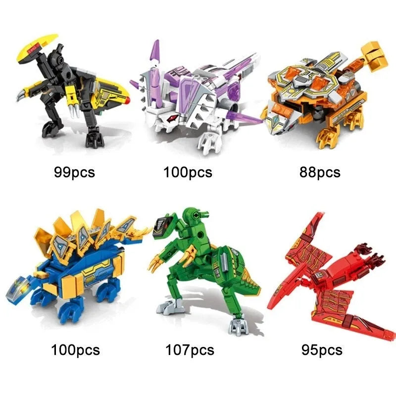 Sembo Building Block Set: Mech Dinosaur Transformation Robot, Model 103145