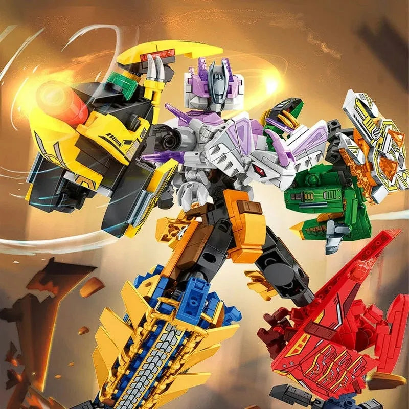 Sembo Building Block Set: Mech Dinosaur Transformation Robot, Model 103145