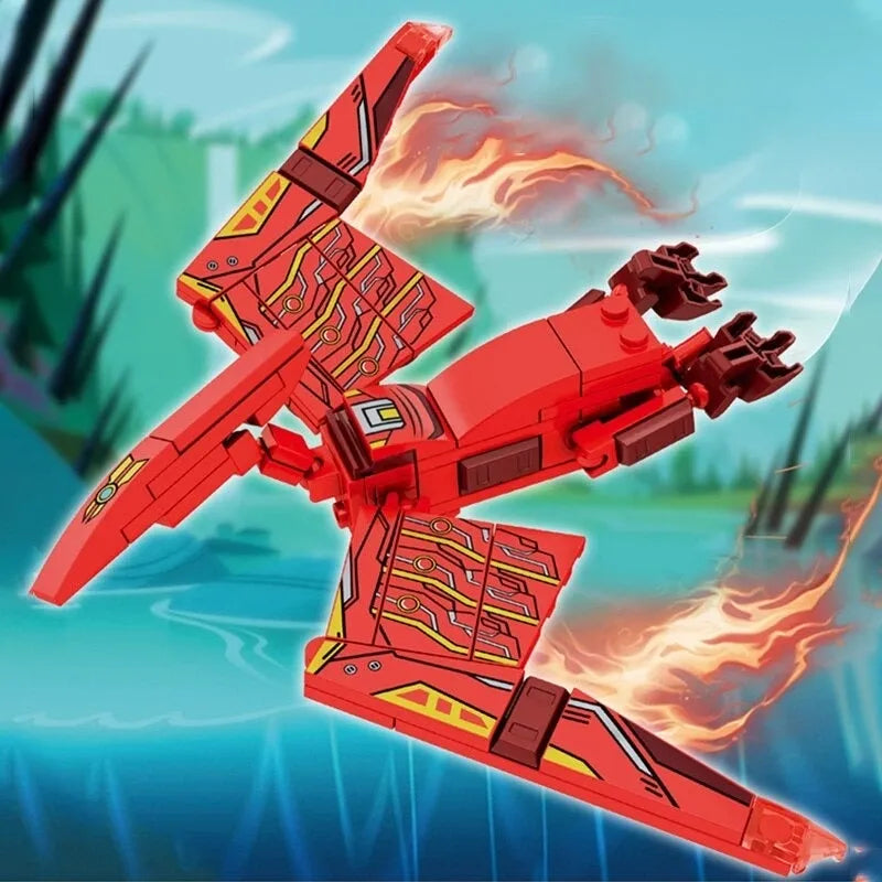 Sembo Building Block Set: Mech Dinosaur Transformation Robot, Model 103145