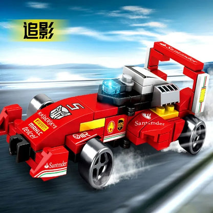 Sembo Building Block Set: Mechanical Transformation Robot Racing Car, Model 103087