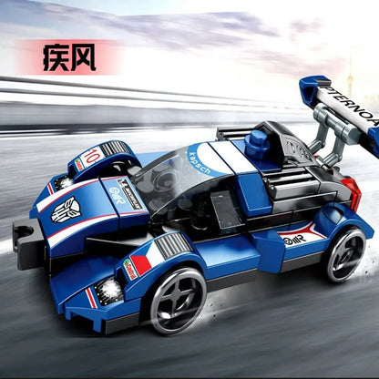 Sembo Building Block Set: Mechanical Transformation Robot Racing Car, Model 103087