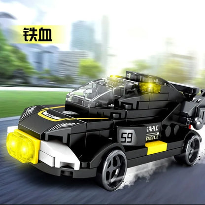 Sembo Building Block Set: Mechanical Transformation Robot Racing Car, Model 103087