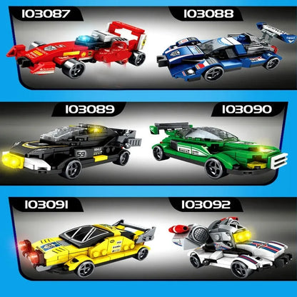 Sembo Building Block Set: Mechanical Transformation Robot Racing Car, Model 103087