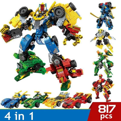 Sembo Building Block Set: Mechanical Transformation Truck Car Robot, Model 103280