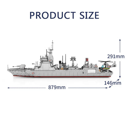 Sembo Building Block Set: 052D Missile Destroyer Warship Cruiser, Model 202058