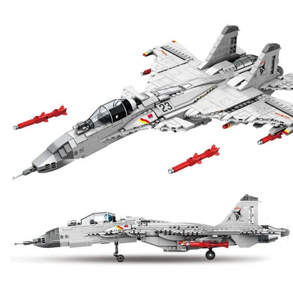 Sembo Building Block Set: Aircraft J-15 Carrier Fighter Jet, Model 202055