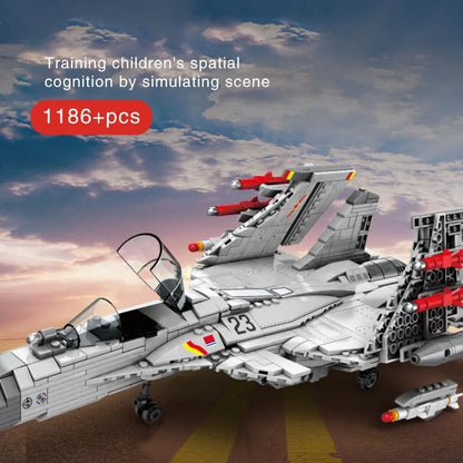 Sembo Building Block Set: Aircraft J-15 Carrier Fighter Jet, Model 202055