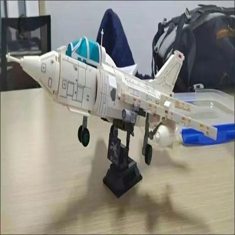 Sembo MOC Building Block Set: Q-5 Striker Aircraft Jet, Model 202157