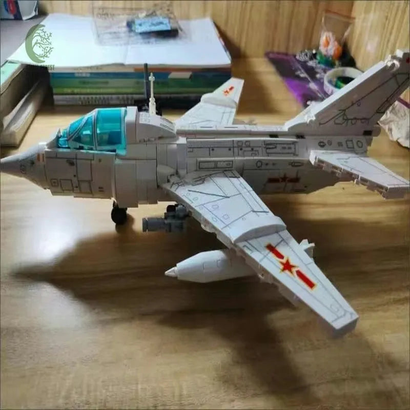 Sembo MOC Building Block Set: Q-5 Striker Aircraft Jet, Model 202157