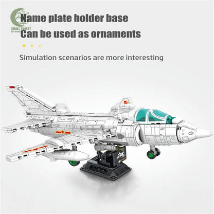 Sembo MOC Building Block Set: Q-5 Striker Aircraft Jet, Model 202157