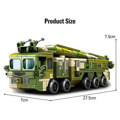 Sembo MOC Building Block Set: WW2 Anti Ship Missile Vehicle, Model 105596