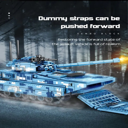 Sembo Building Block Set: WW2 ZTD-05 Infantry Assault Vehicle, Model 202047