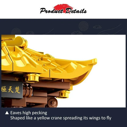 Sembo MOC Building Block Set: The Yellow Crane Tower, Model 601140