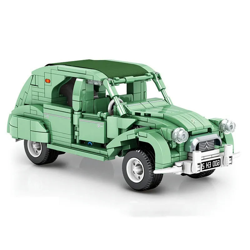 Sembo MOC Building Block Set: Classic Citroen Vintage Car 705500