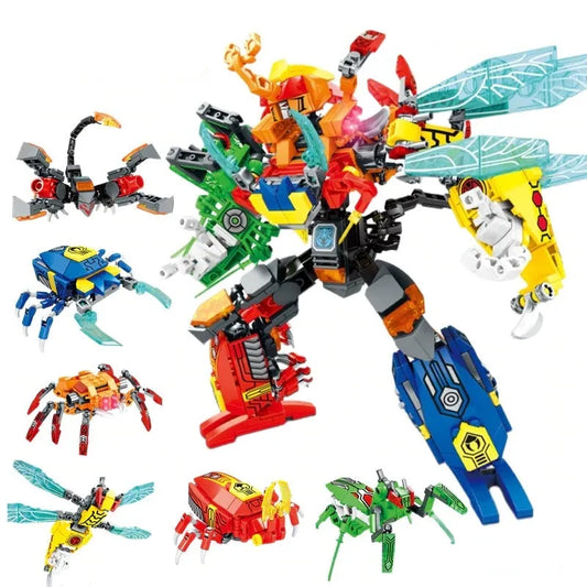 Sembo MOC Building Block Set: Transforming Insect Mech Robot, Model 103132