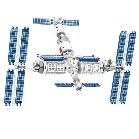 Sembo MOC Building Block Set: Idea Space Station Aerospace Ship, Model 203018