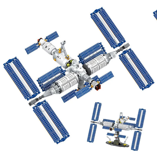 Sembo MOC Building Block Set: Aerospace Manned Space Station, Model 203327