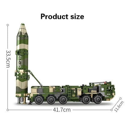 Sembo MOC Building Block Set: DF-21D Anti-Ship Ballistic Missile, Model 105795