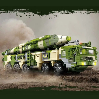 Sembo MOC Building Block Set: DF-21D Anti-Ship Ballistic Missile, Model 105795