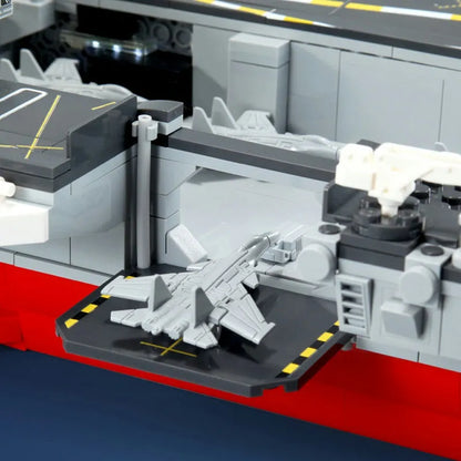 Sembo MOC Building Block Set: WW2 Aircraft Carrier Warship, Model 202001