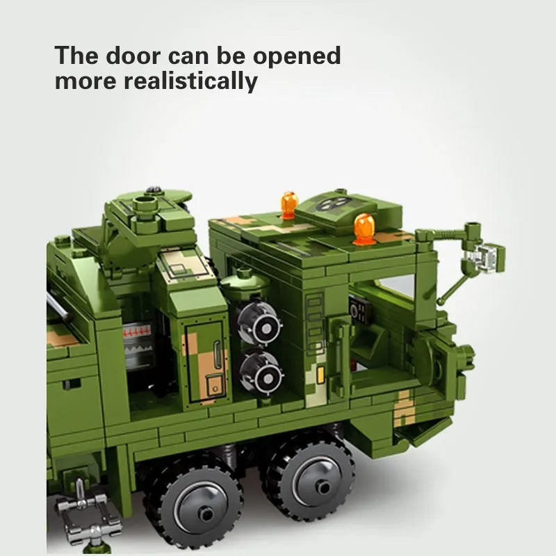 Sembo MOC Building Block Set: WW2 HQ-9 Anti Aircraft Missile, Model 105768