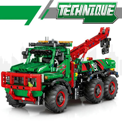 Sembo MOC Motorized Building Block Set: RC All Terrain Off-Road Car Mountain Truck, Model 720940PF