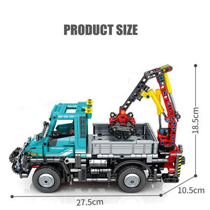 Sembo MOC Motorized Building Block Set: RC APP City Off Road Truck Car STEM, Model 720900PF