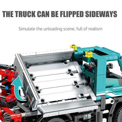 Sembo MOC Motorized Building Block Set: RC APP City Off Road Truck Car STEM, Model 720900PF