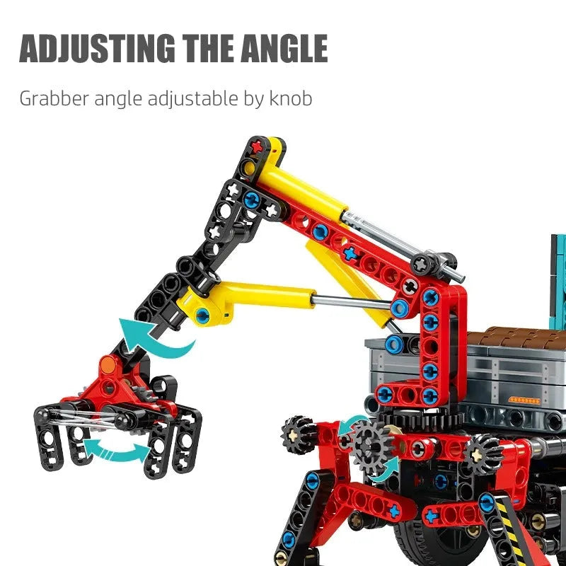 Sembo MOC Motorized Building Block Set: RC APP City Off Road Truck Car STEM, Model 720900PF
