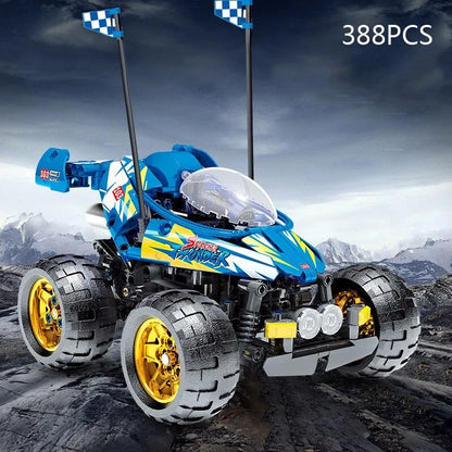 Sembo MOC Motorized Building Block Set: RC Speed Racing City Car Kids, Model 701901