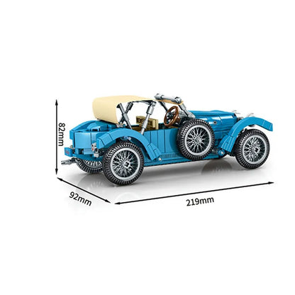 Sembo MOC Building Block Set: Classic Vintage T38 Car 705600