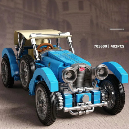 Sembo MOC Building Block Set: Classic Vintage T38 Car 705600
