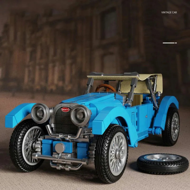 Sembo MOC Building Block Set: Classic Vintage T38 Car 705600