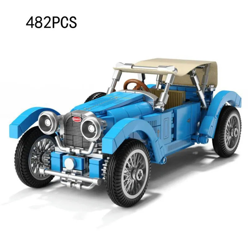Sembo MOC Building Block Set: Classic Vintage T38 Car 705600