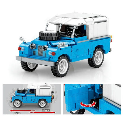 Sembo MOC Building Block Set: Vintage WW2 Off-Road Car 705808