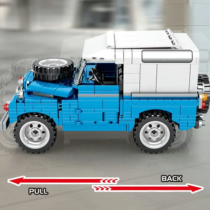 Sembo MOC Building Block Set: Vintage WW2 Off-Road Car 705808