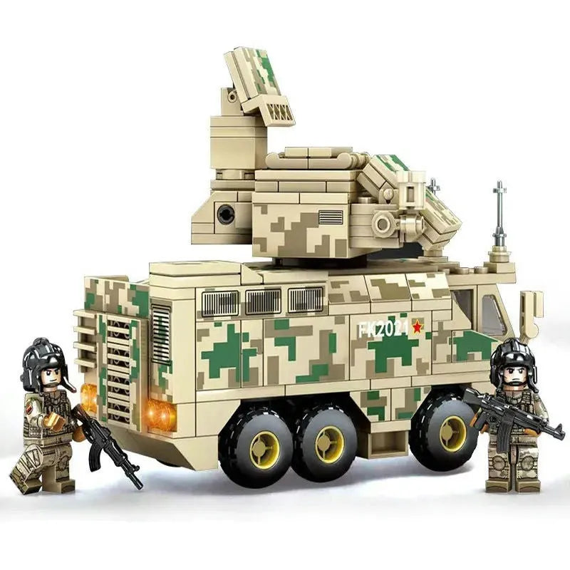Sembo Building Block Set: Modern Military HQ-17 Air Defense Missile, Model 105603