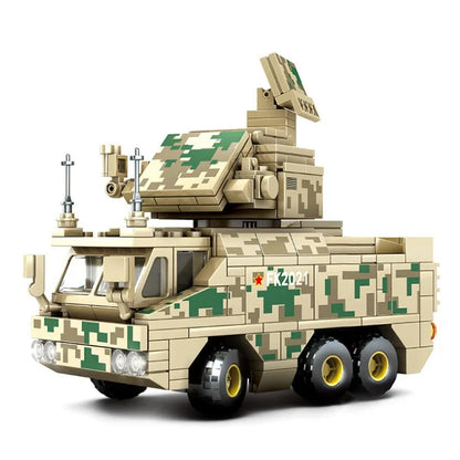 Sembo Building Block Set: Modern Military HQ-17 Air Defense Missile, Model 105603