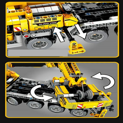 Sembo MOC Building Block Set: Lifting Crane Truck, Model 701800