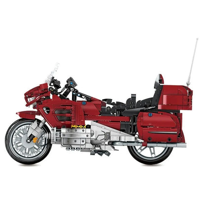 Sembo MOC Building Block Set: Classic Honda Gold Wing Motorcycle, Model 701944