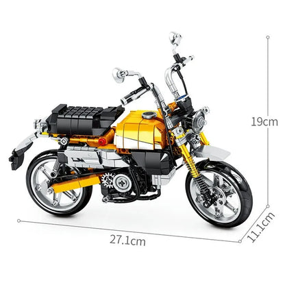 Sembo MOC Building Block Set: Classic Honda Monkey Motorcycle, Model 701605