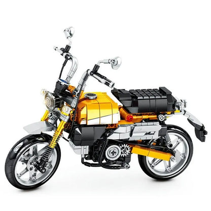 Sembo MOC Building Block Set: Classic Honda Monkey Motorcycle, Model 701605