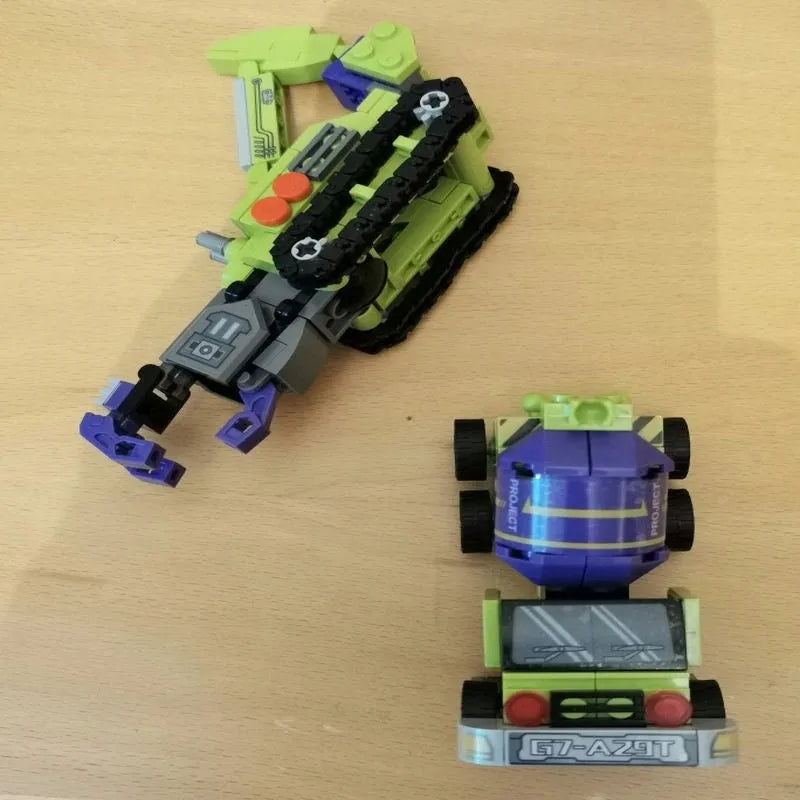 Sembo Building Block Set: Transformers Mecha Robot Engineering Vehicle, Model 103081