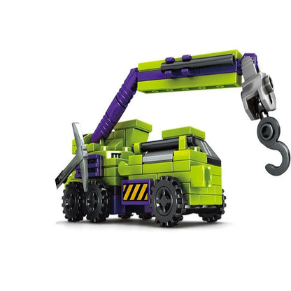 Sembo Building Block Set: Transformers Mecha Robot Engineering Vehicle, Model 103081